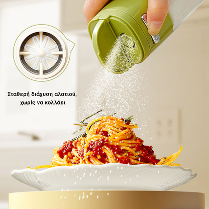 Βαζάκι Μπαχαρικών 2 σε 1 – Δοσομετρητής & Ελεύθερη Ροή