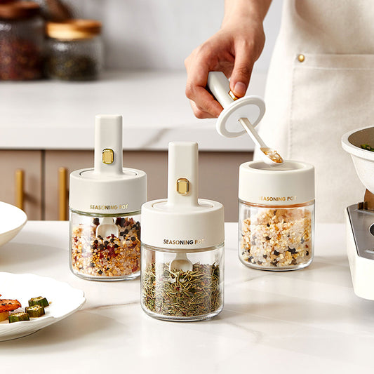 Spice Jar - Δοχείο Μπαχαρικών με Ενσωματωμένο Κουταλάκι