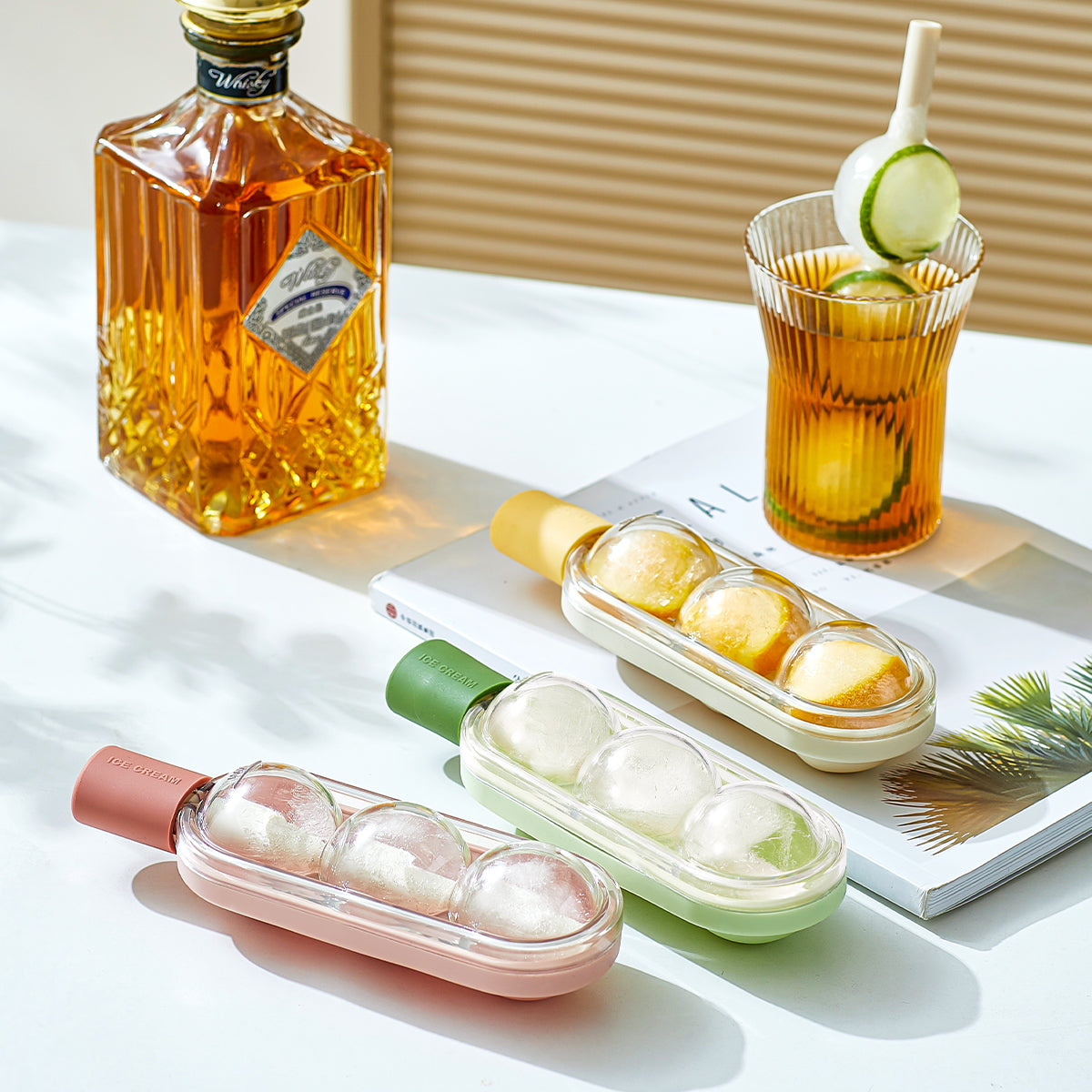 Ice Pop Maker – 3 σε 1 Παγοθήκη, Γρανιτιέρα & Φορητό Μπουκάλι.
