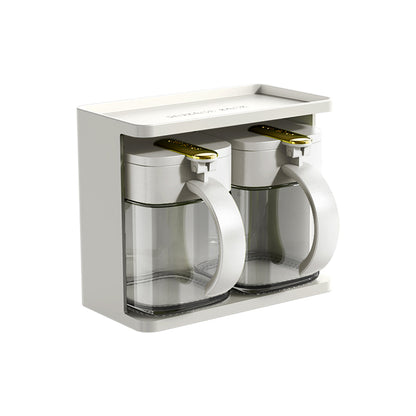 Seasoning Jar - Σετ 2 Δοχείων 300ml με Βάση.