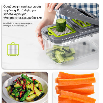 VeggiMaster - 25 σε 1 πολυχρηστικός κόφτης λαχανικών