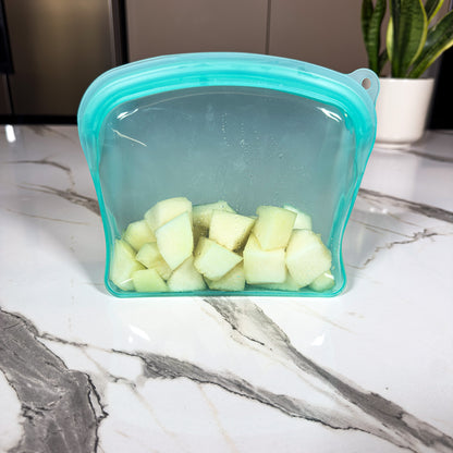 Silicone Storage Bags - Σετ 3 Σακουλες Σιλικονης Πολλαπλων Χρησεων