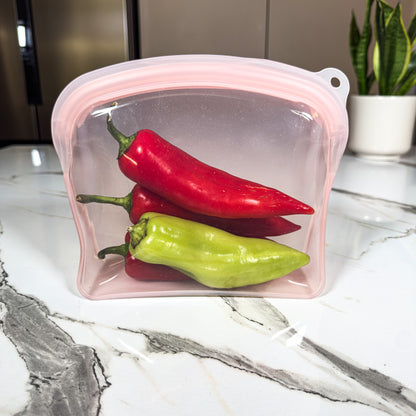 Silicone Storage Bags - Σετ 3 Σακουλες Σιλικονης Πολλαπλων Χρησεων